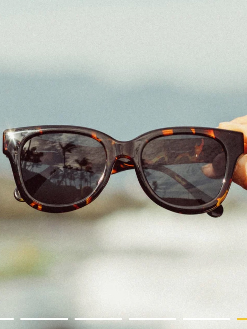 🆕 SUNSKI | Minette Tortoise Slate Polarized Sunglasses